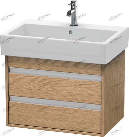 KT662405252 Ketho Тумбочка подвесная Европейский дуб, декор Duravit