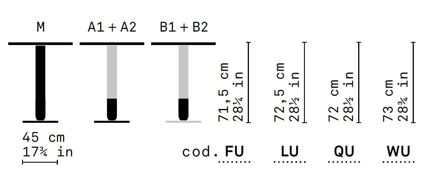 Круглый стол Very Wood Cigar / Crayon ARCH-00090058 - Вид №3