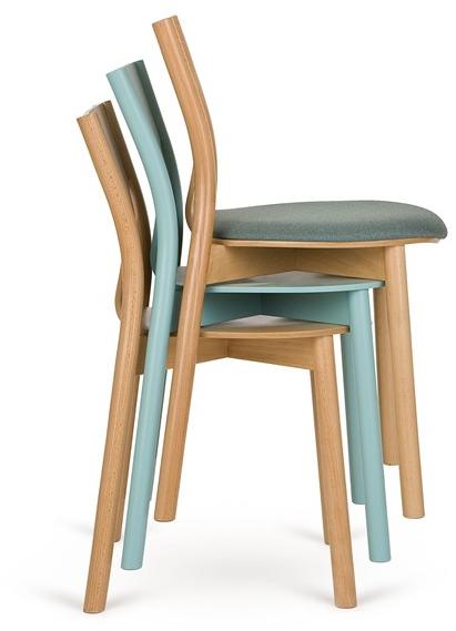 Paged Штабелируемый стул из бука Tolo sun-id-1364257 - Вид №2