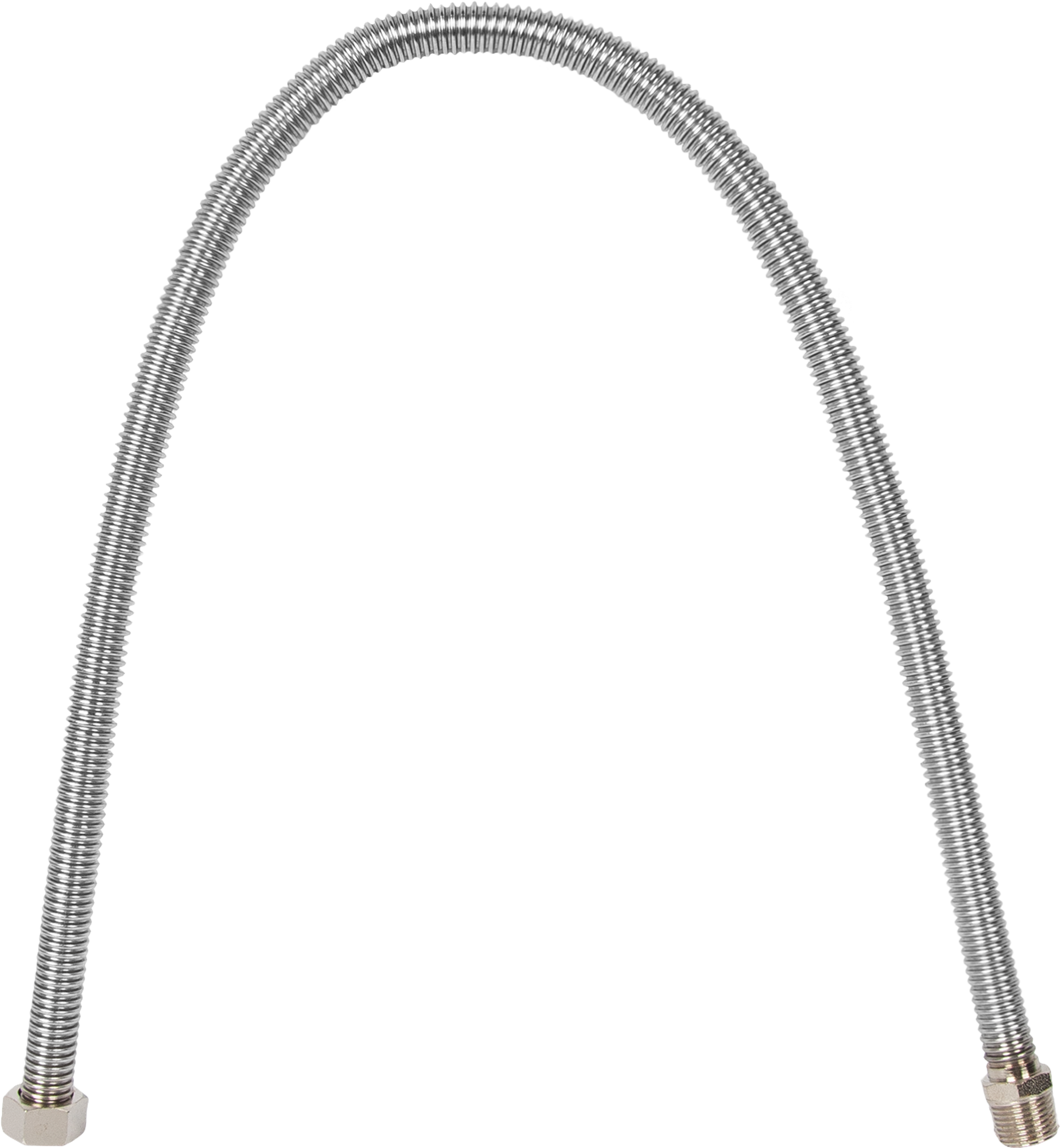 Гибкая сильфонная подводка TUBOFLEX для газового оборудования 1/2", 0.8 м 83182809 STLM-0039396