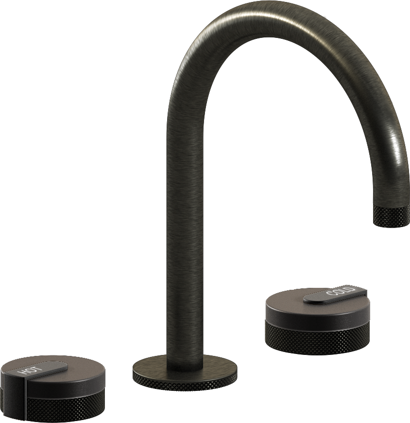 E-11512-R1GM-L1MBK-BOX Смеситель для умывальника на 3 отвертия GRAFF MOD+