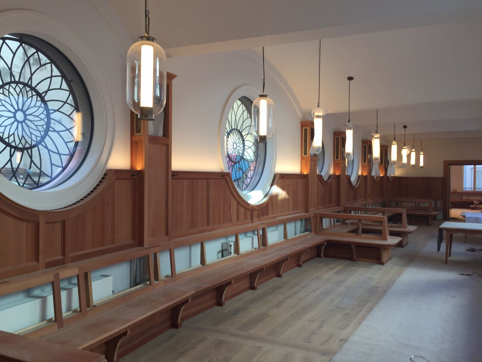 Выдувное стекло открытый подвесной светильник / подвесной светильник PARACHILNA Bai ARCH-00046486 - Вид №14