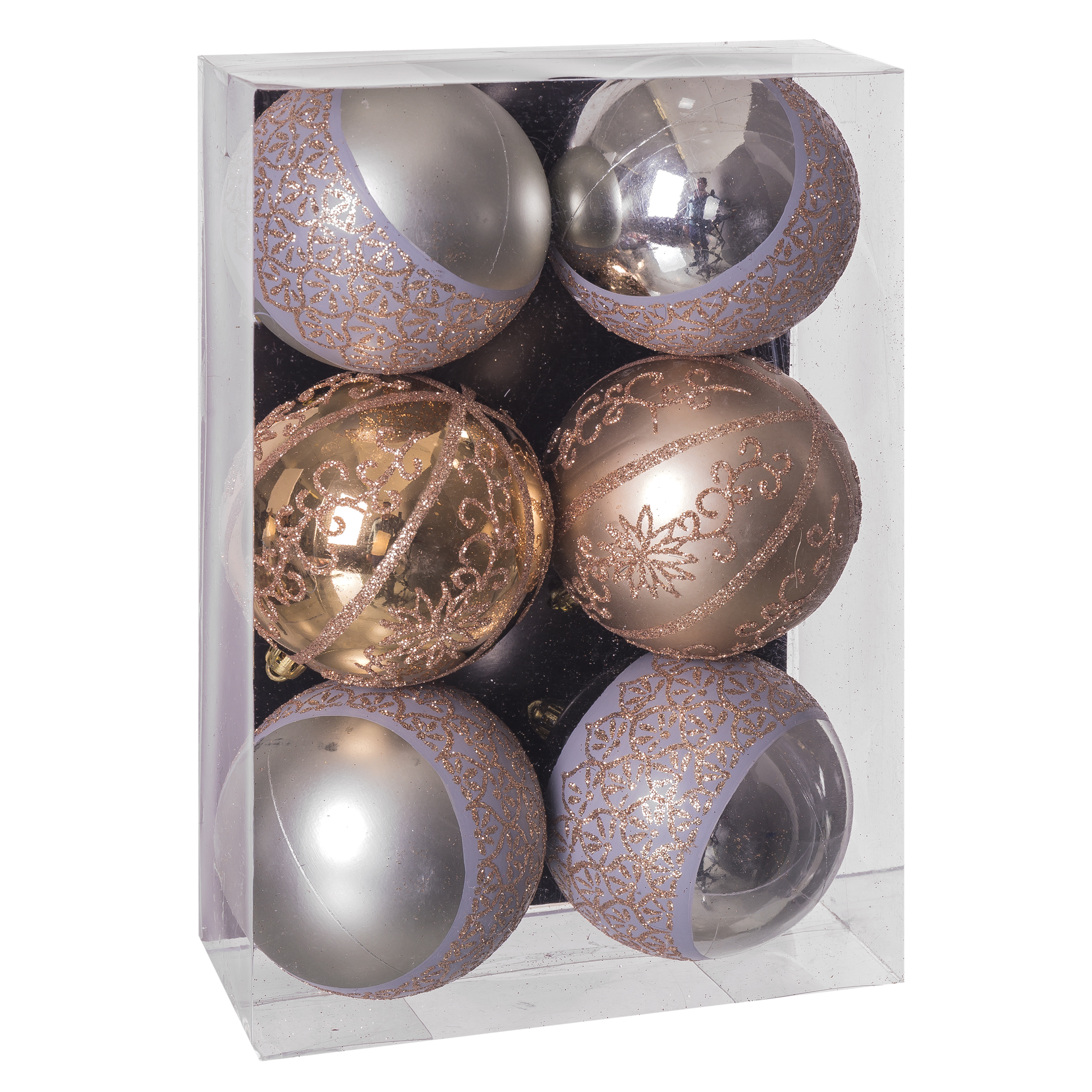 DZ-115-921 ЕЛОЧНАЯ ИГРУШКА, НАБОР 6 ШТ TO4ROOMS  - Вид №1