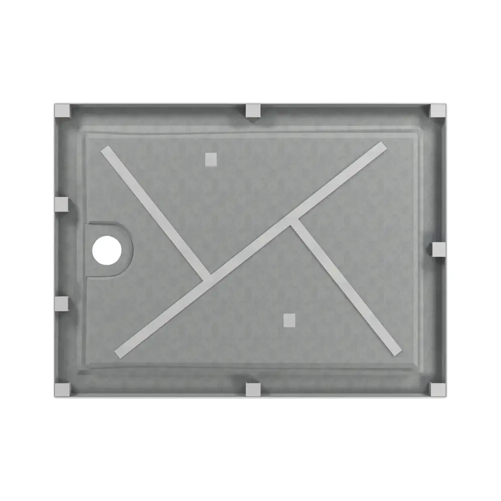 METAKAM Apart — элегантный душевой поддон 120×80 см с антискользящим покрытием 89386662 STLM-1540132 - Вид №2