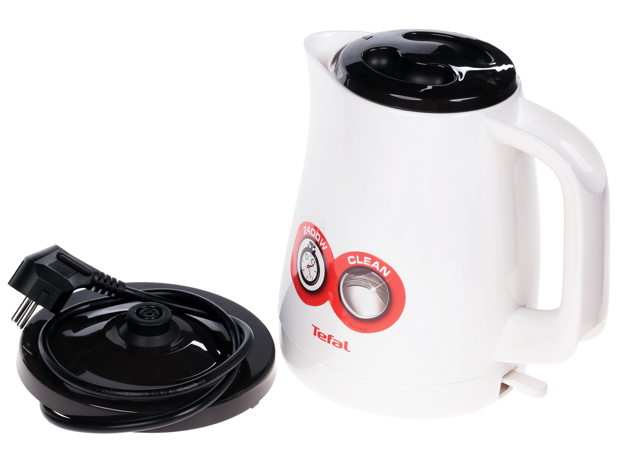 1048430 Электрочайник Tefal Delfini KO150130 белый STDN-0092384 - Вид №4