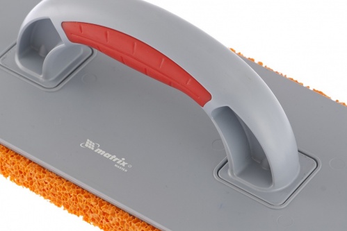 Терка пластмассовая MATRIX гидрорезиновое покрытие 20мм 270x130мм двухкомпонентная ручка 12395 - Вид №2