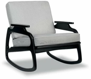 BAXTER Кресло-качалка из кожи