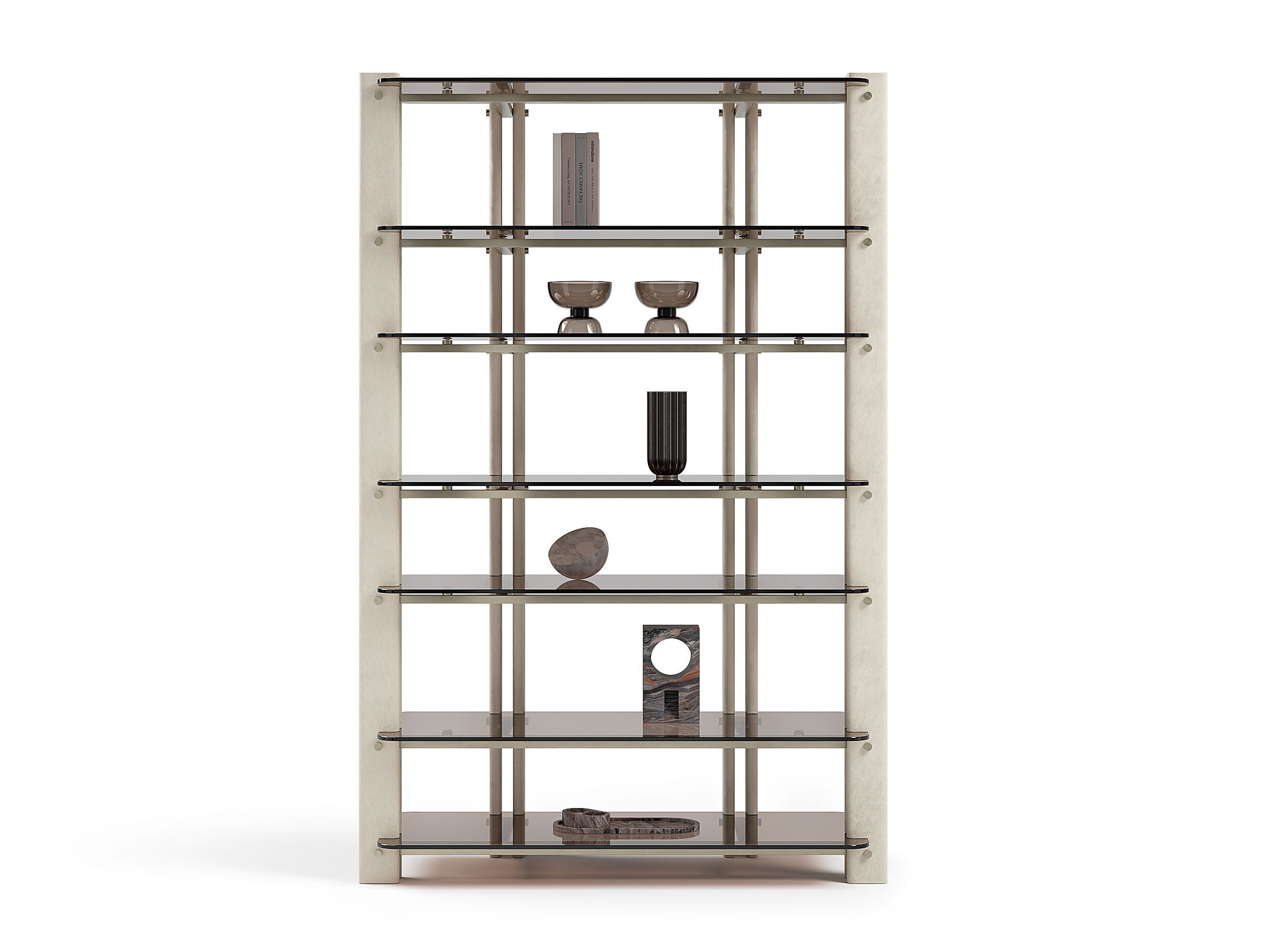 Деревянный двухсторонний книжный шкаф Capital Collection Diesis ARCH-00146535