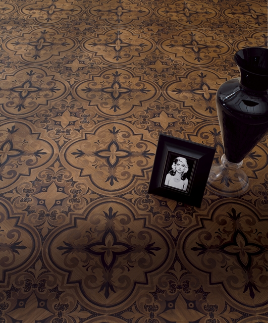 Quad10 Tifernoit Виктория - дуб, венге и орех Parquet - Вид №2