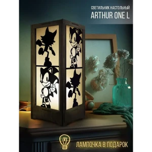 91784770 Ночник под лампу E14 Бруталити Nlight-l-di-100323-0015 Arthur one l игры- 10025 с выключателем STLM-0929553