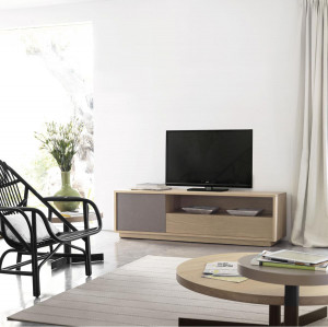 089432 Тумба под ТВ 1 дверь, 1 ящик Expormim Basic