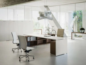 FANTONI Рабочий стол со встроенной полкой Sistema 28