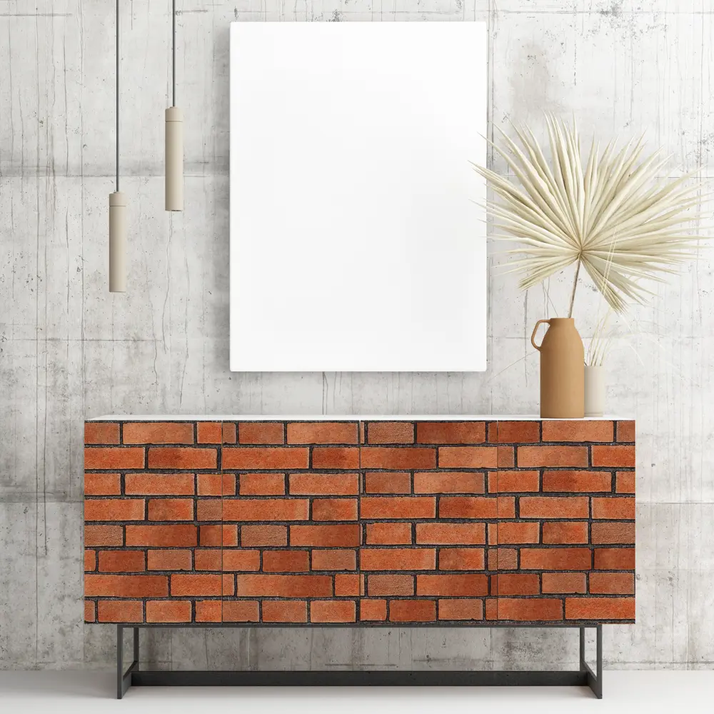 89347295 Пленка самоклеящаяся Кирпич 0.45x8 м цвет красный STLM-0818268 INSPIRE  - Вид №1