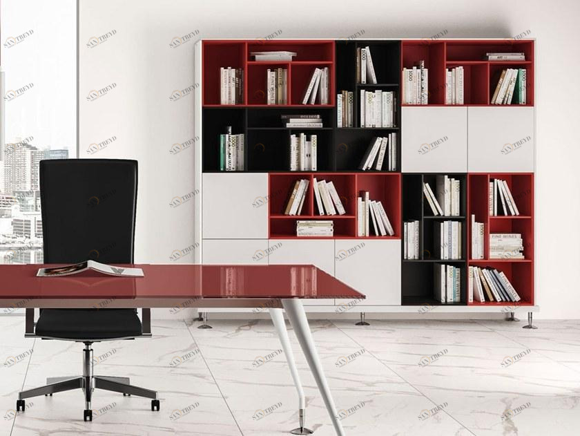 Las Mobili Модульный офисный книжный шкаф Enosi evo sun-id-1516138