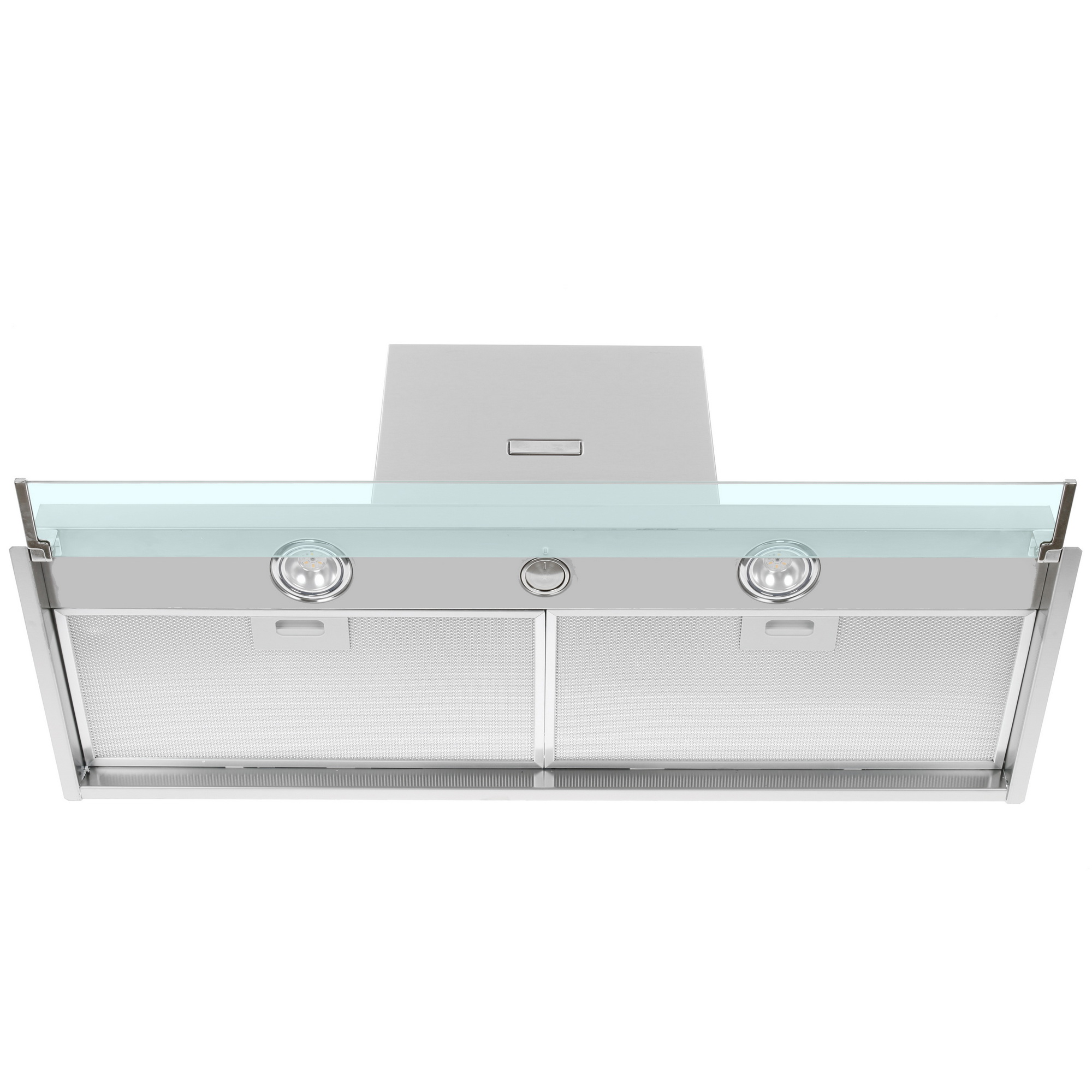 1106628 Вытяжка полновстраиваемая Elica BOXIN IX/A/90 серебристый/прозрачный STDN-0053930 - Вид №1