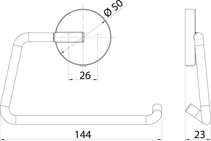 Emco Bad Держатель металлического рулона Round sun-id-1423082 - Вид №4