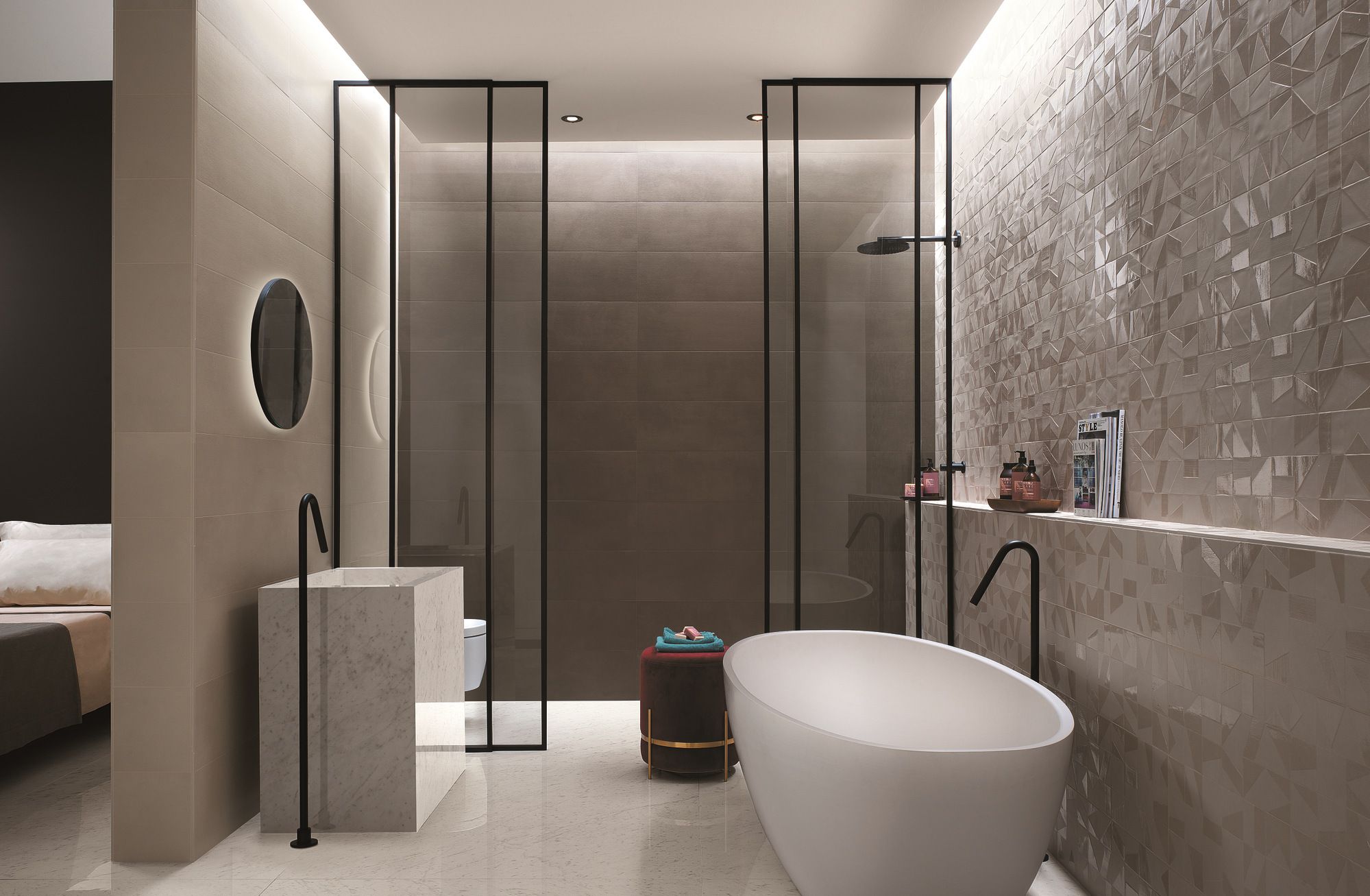 Белая паста керамическое покрытие FAP ceramiche Mat&amp ARCH-00027915 - Вид №9