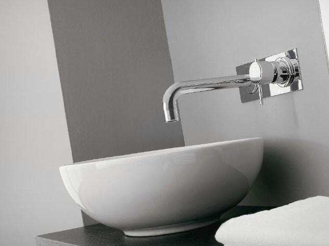 ZAZZERI Смеситель для умывальника настенный с тарелкой Modo sun-id-1456365 - Вид №1