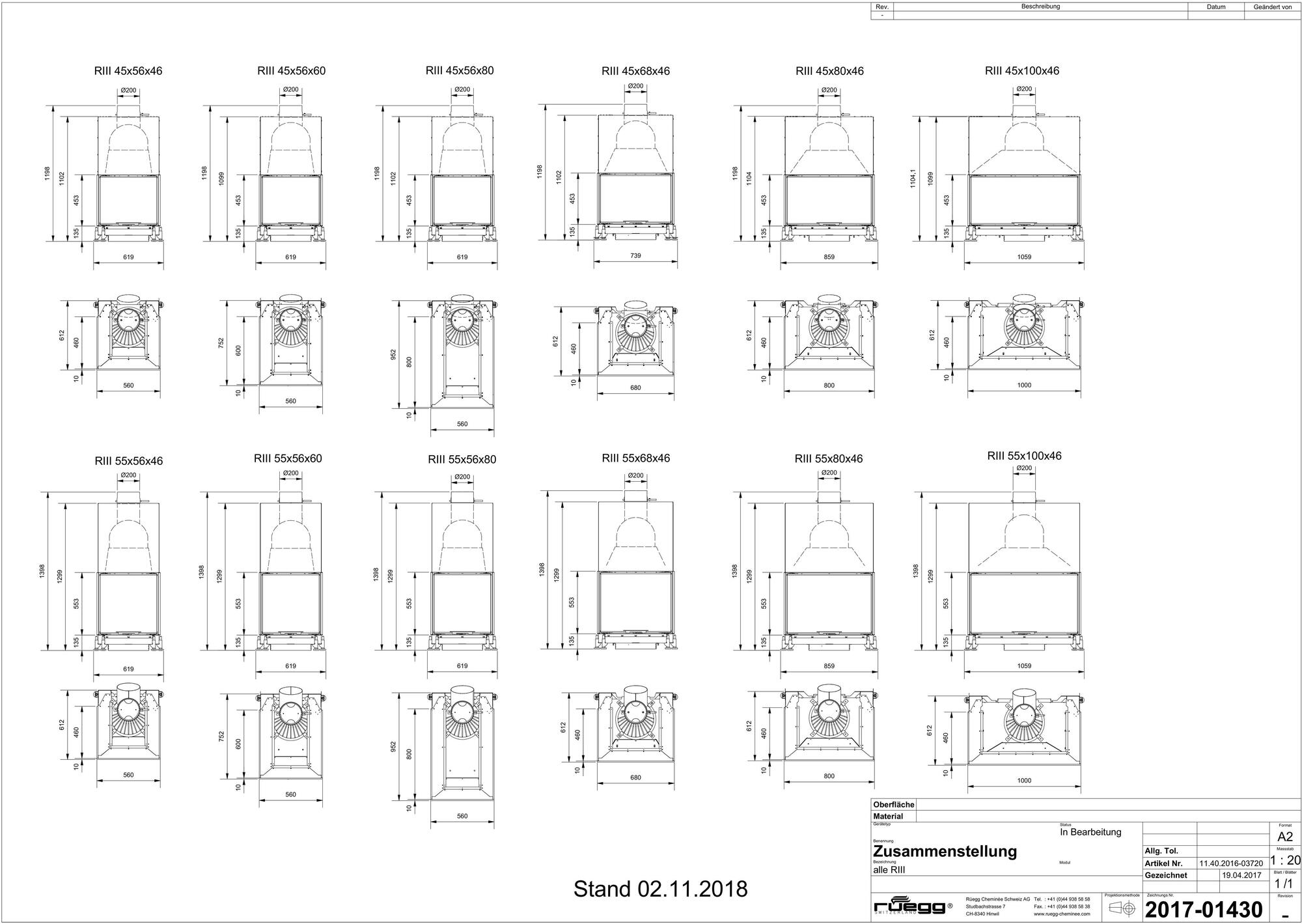 RÜEGG Дровяной трехсторонний камин из стали Flex line sun-id-1432284 - Вид №21