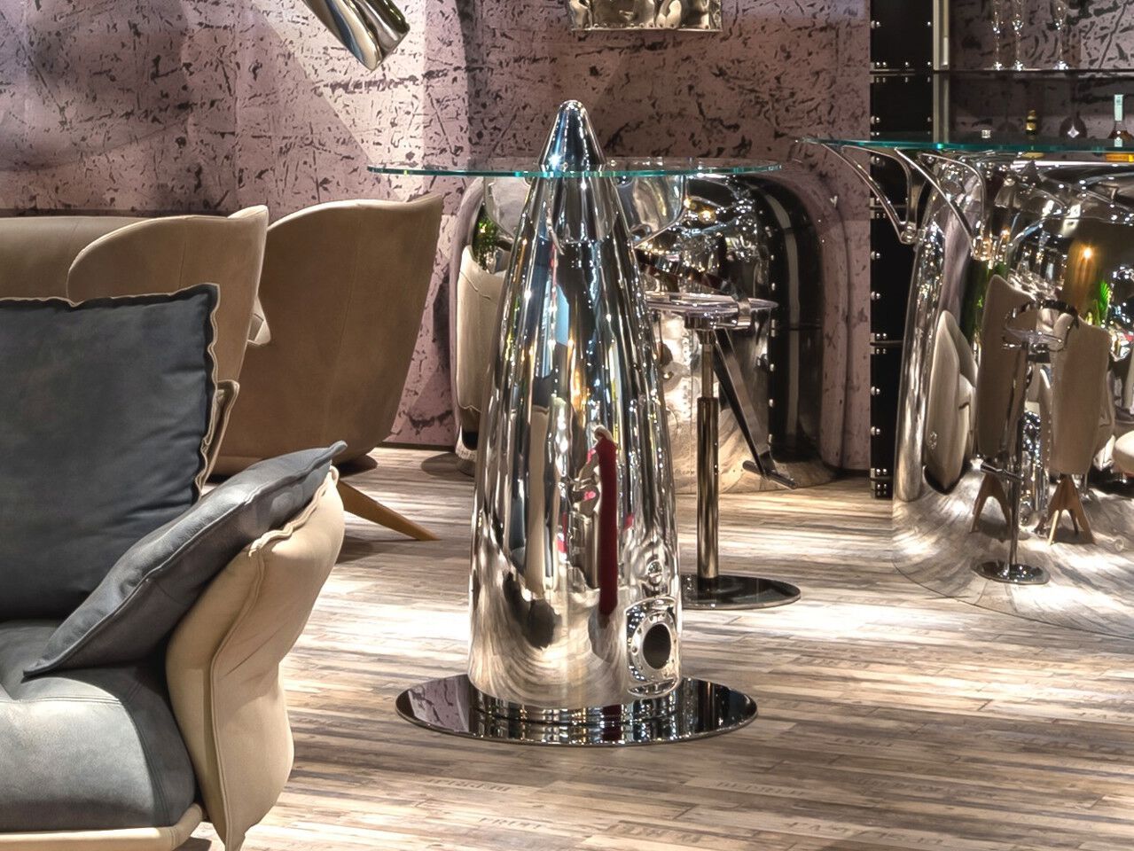 Высокий круглый стол Arteinmotion AIR-TAV0163 ARCH-00033167 - Вид №3