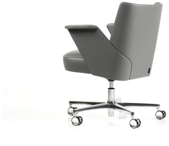 ESTEL GROUP Кожаное кресло для руководителя с низкой спинкой Embrasse sun-id-1501543 - Вид №2