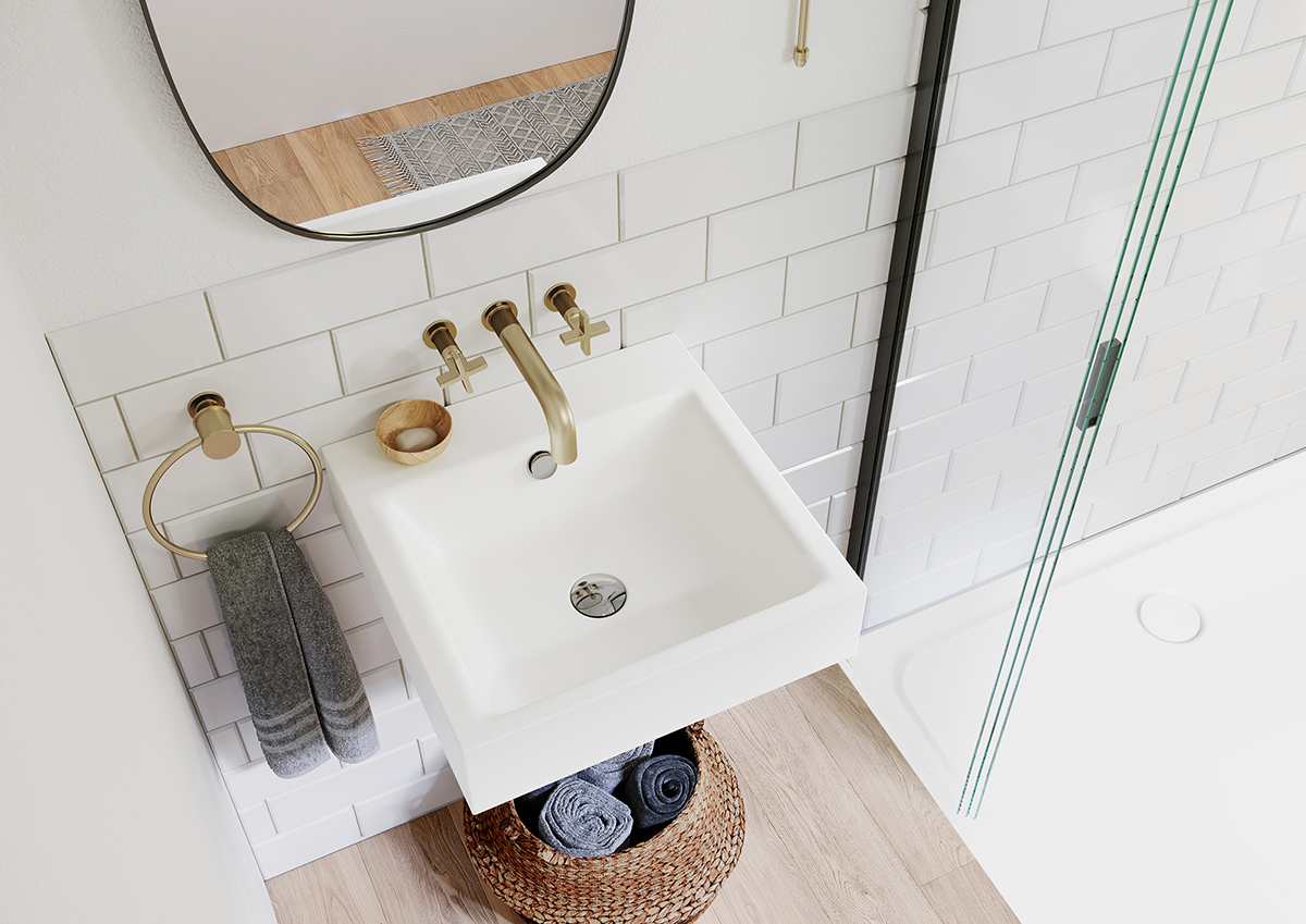 Умывальник KALDEWEI Сталь эмалированная 3164 145 Манхэттен 31643060145  - Вид №6