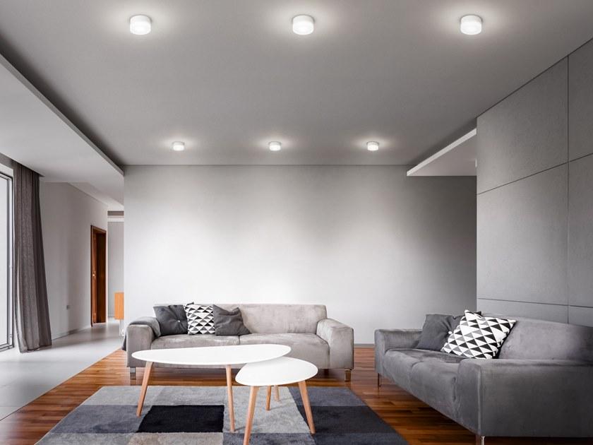 Linea Light Group Круглый светодиодный точечный светильник из алюминия и стекла sun-id-1470949 - Вид №1