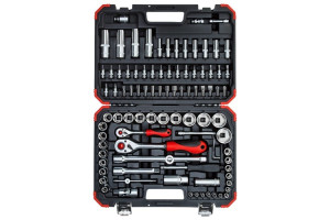16314985 Набор торцевых головок 1/2"+1/4", 94 шт. 3300057 GEDORE RED