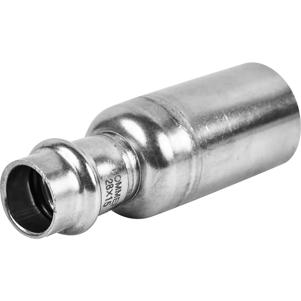 Муфта переходная Rommer 28x15 мм ВПр-НПр нержавеющая сталь STLM-2097684 - Вид №2