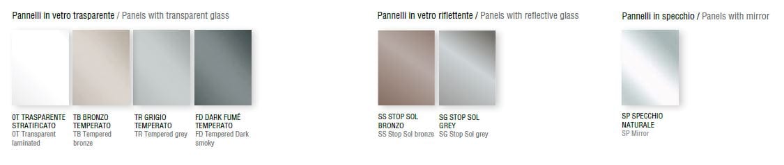 Стеклянная распашная дверь Longhi Aluminiun Chic-Doors ARCH-00070494 - Вид №14