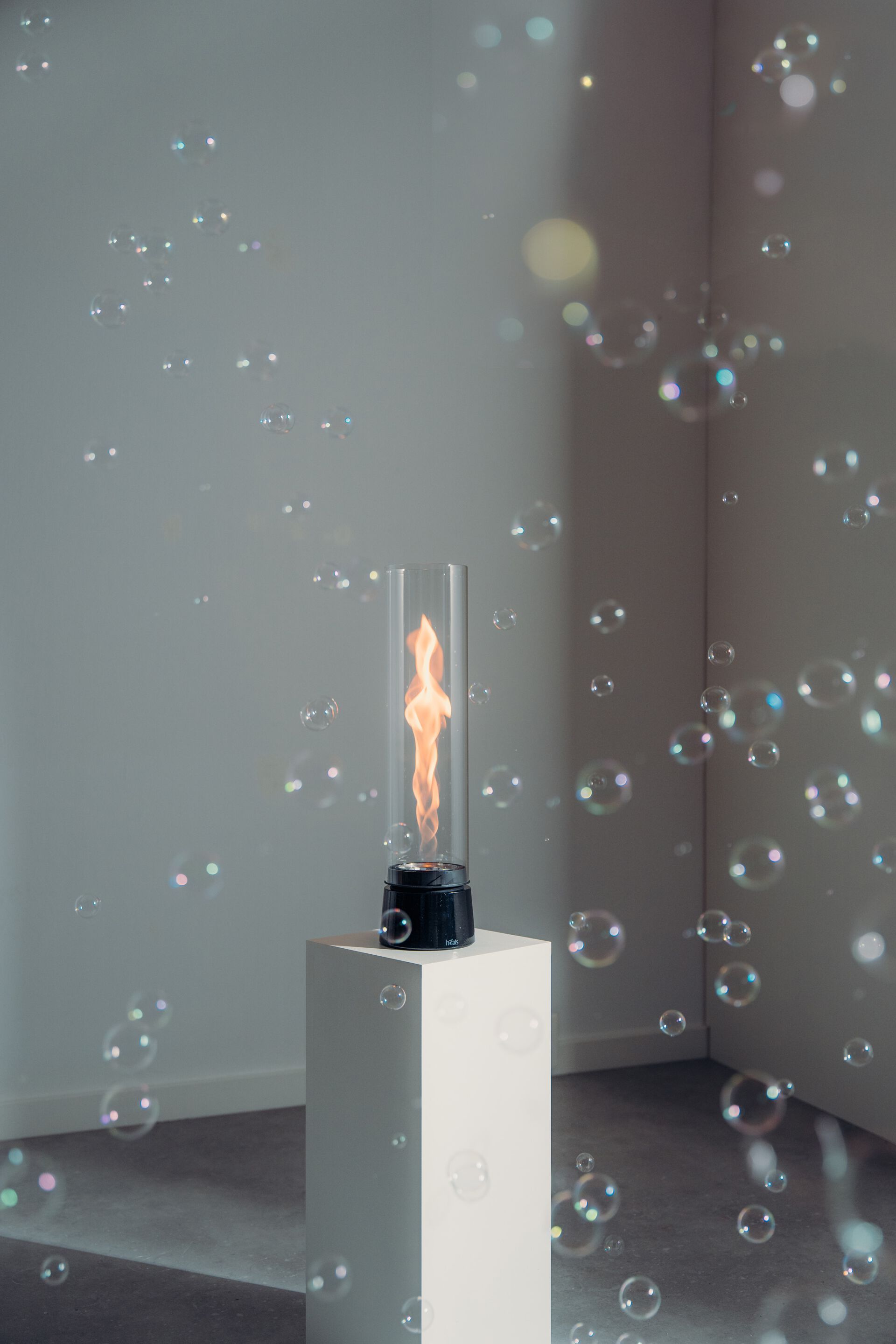 Отдельно стоящий камин из боросиликатного стекла на биоэтаноле höfats Spin ARCH-00099212 - Вид №2