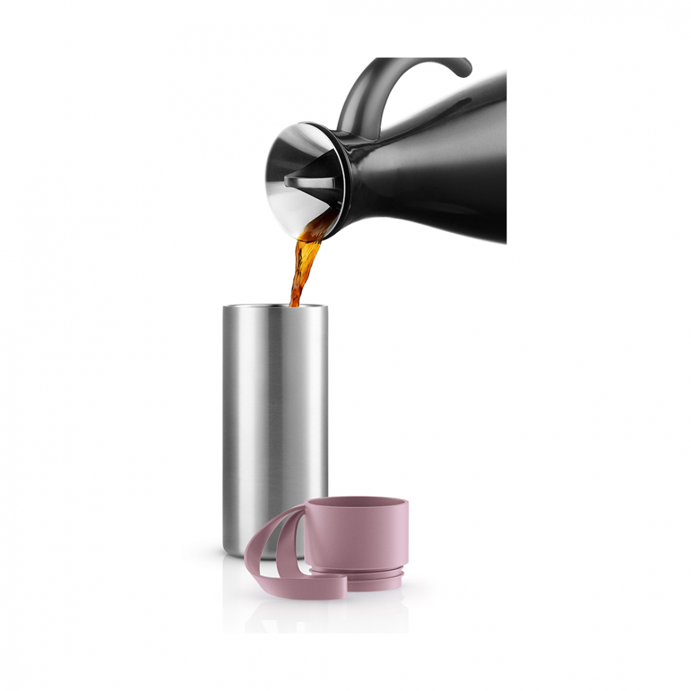 EVA SOLO 567469 Термос To Go, 350 мл, холодная роза Нержавеющая сталь, силикон, пластик  - Вид №3