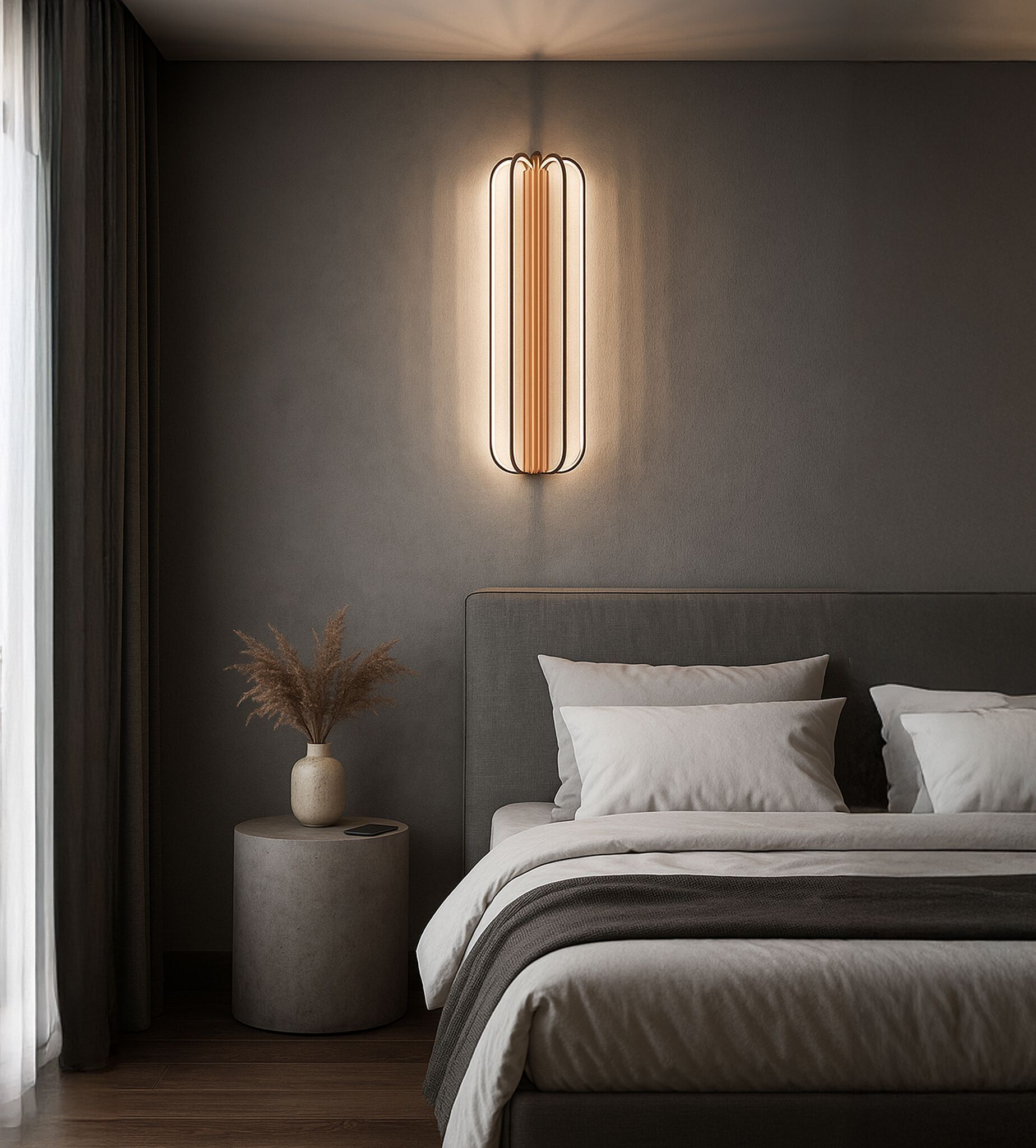 Алюминиевый светодиодный настенный светильник с диммером EGOLUCE Cavea ARCH-00039234 - Вид №5