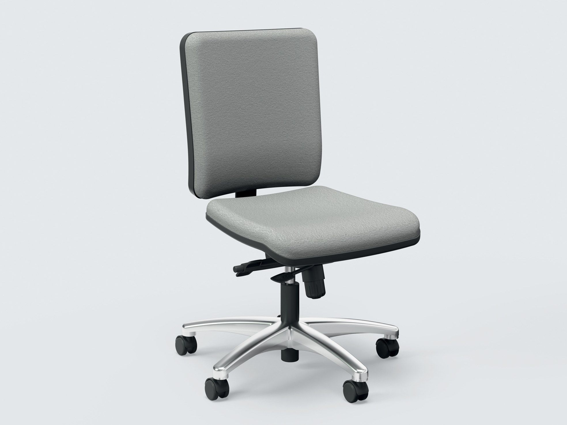 5-спицевое вращающееся офисное кресло с тканевыми колесами Ares Line Smart ARCH-00015784