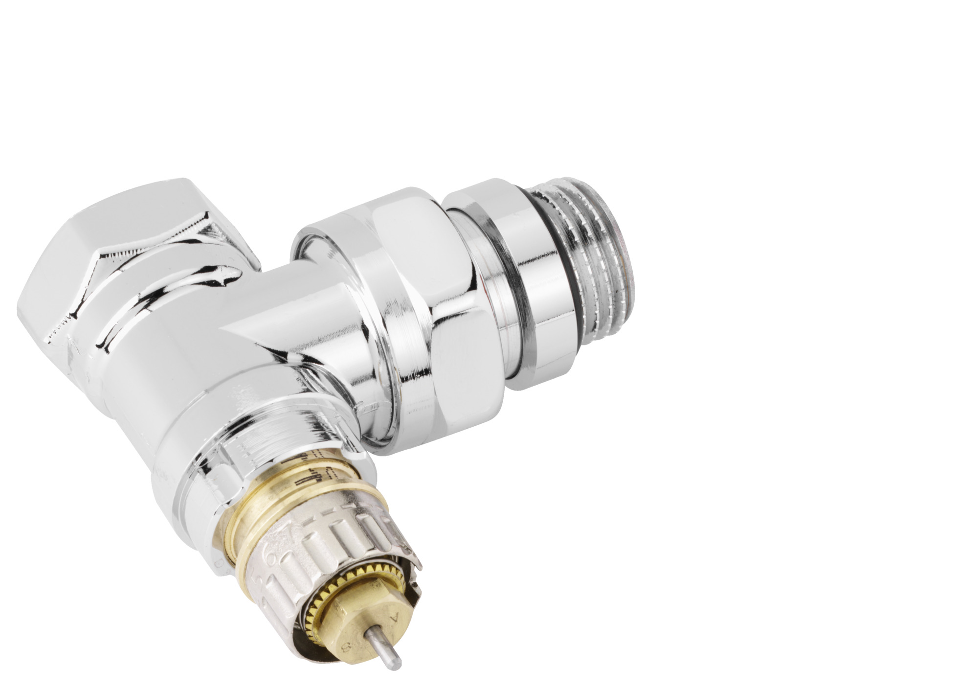 Danfoss Клапан RTR-N/RA-N для двухтрубной системы отопления Клапан RA-N 15 UK, наружн. резьба 013G4203  - Вид №11
