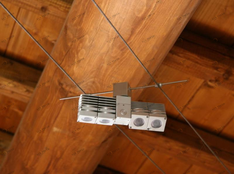 Tecnoilluminazione Светодиодный подвесной светильник на кабелях Gemini plus sun-id-1410992