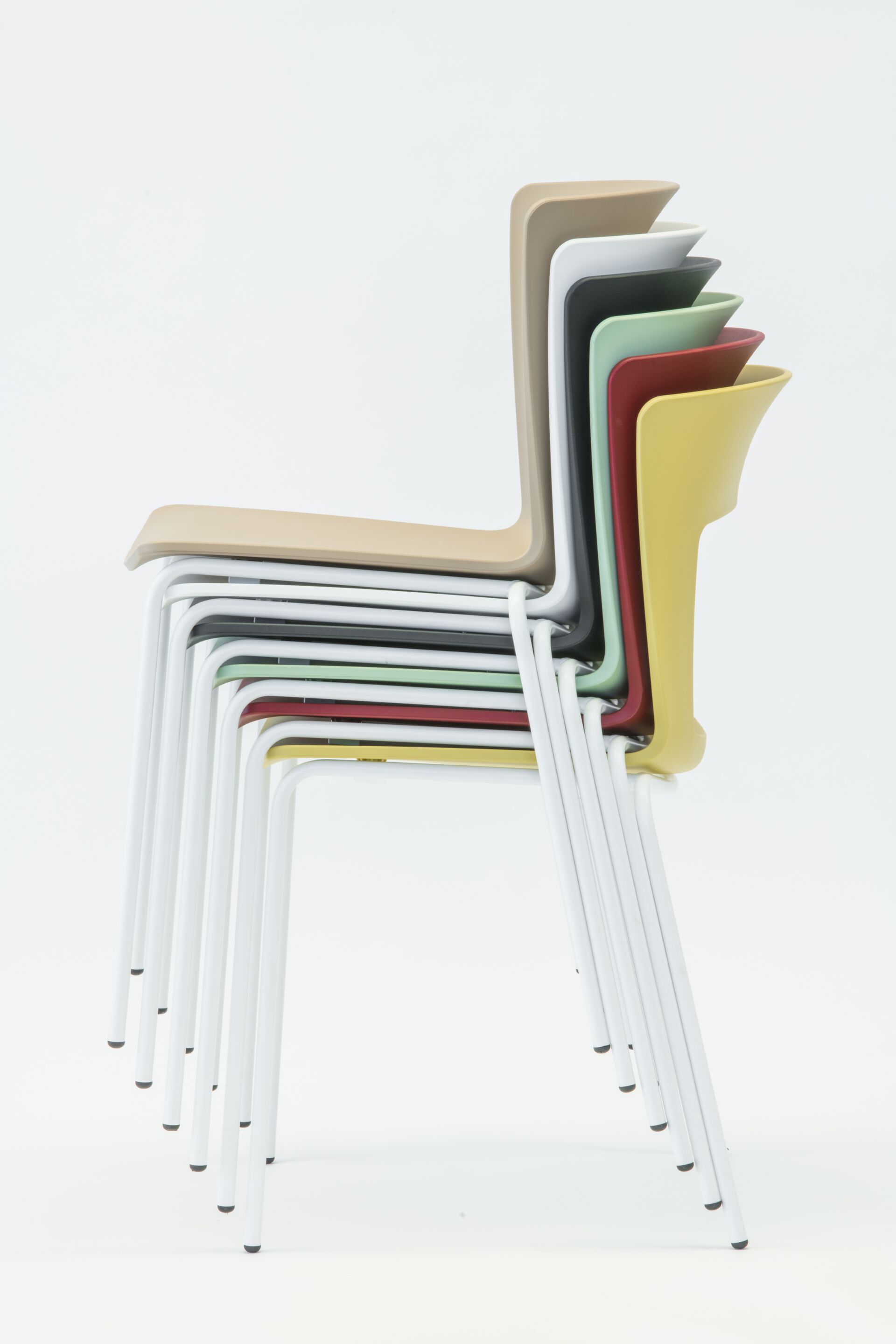 Штабелируемый стул из инженерного пластика с открытой спинкой RIFLESSI Lilia ARCH-00102944 - Вид №3