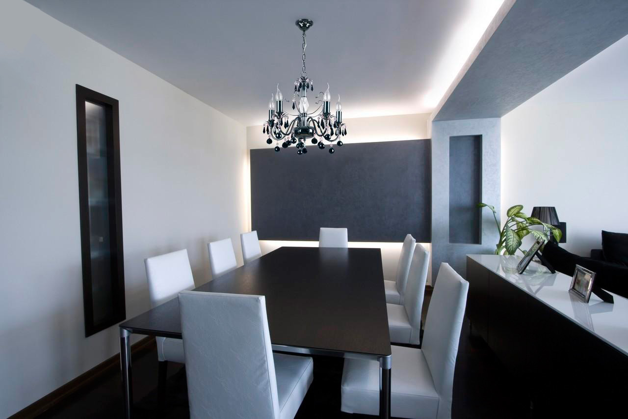 Подвесная люстра MW-Light Барселона 313010105 MW-LIGHT ДИЗАЙНЕРСКИЕ, БАРСЕЛОНА 184608 Черный  - Вид №1