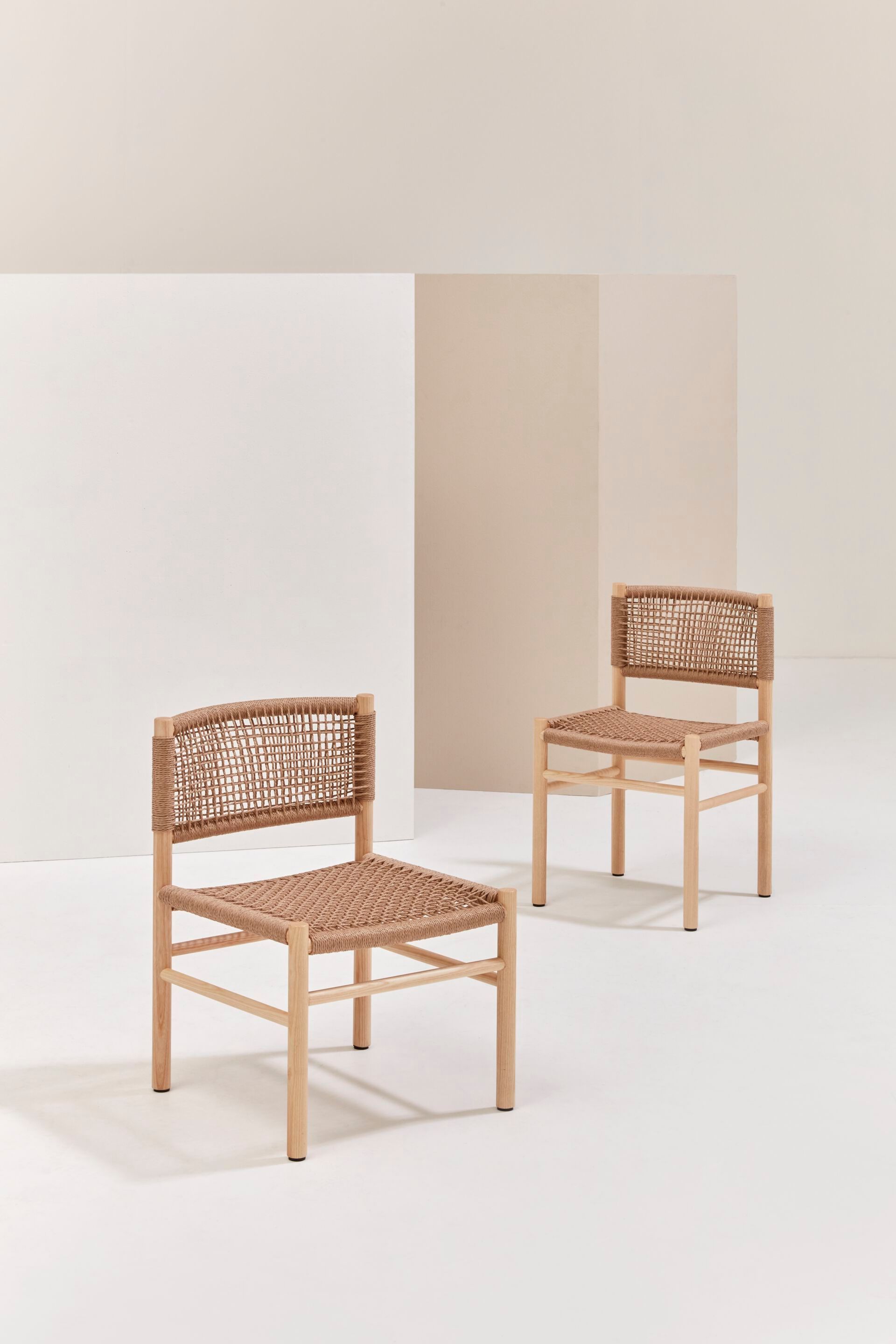 Стул из массива дерева и морской веревки Billiani Harry'S ARCH-00023792 - Вид №2