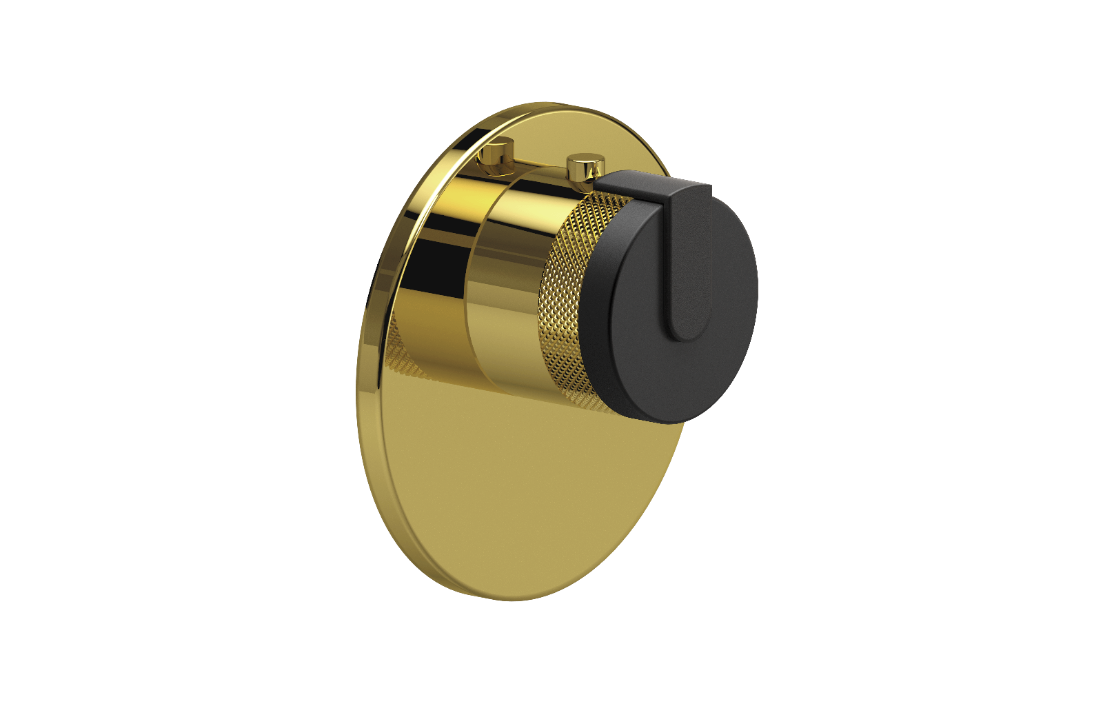 E-8027-R1MBKE-L1BK-AU-T Термостатический переключатель 3/4-Внешняя часть GRAFF MOD+