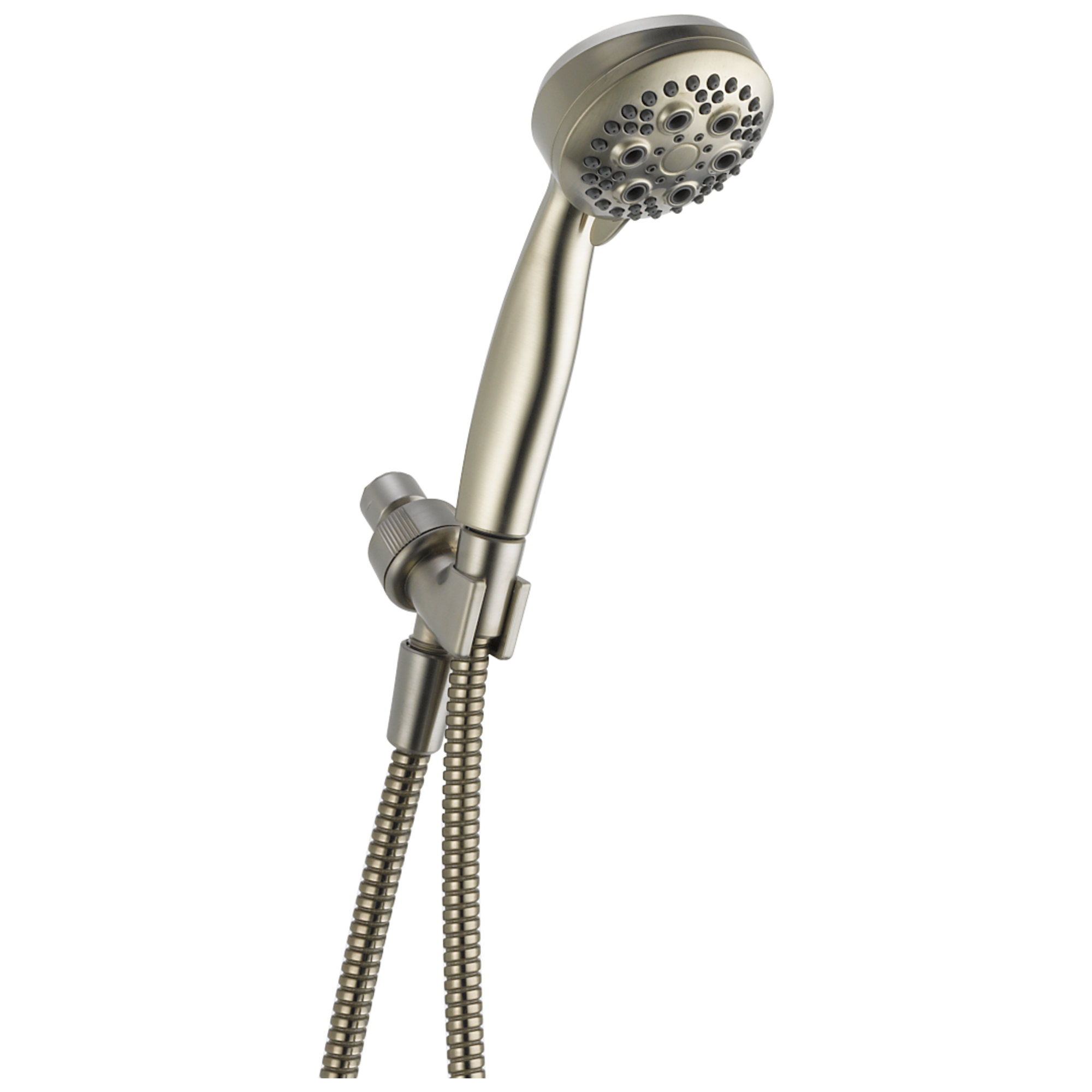 54434-SS18-PK Ручной душ с креплением для душа с 5 настройками Premium Delta Faucet Universal Showering Нержавеющая сталь 