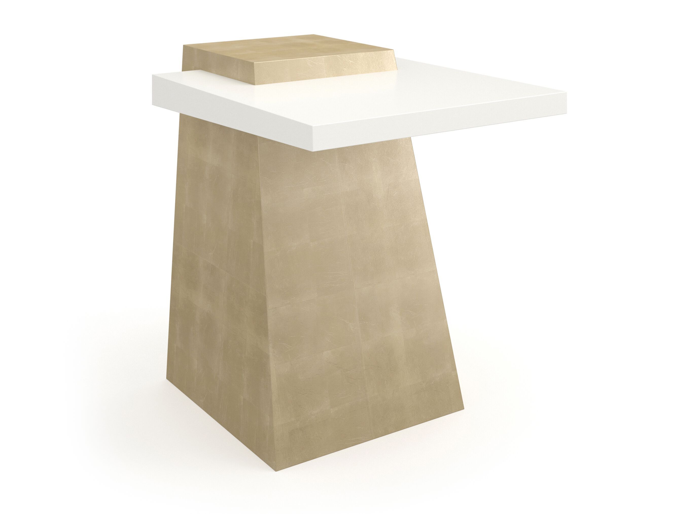 Высокий деревянный прямоугольный журнальный столик Caracole PLANK ARCH-00096719 - Вид №1