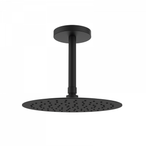 05027212 PREMIUM Тонкий Showerhead + Потолочный кронштейн Черный GRB MIXERS