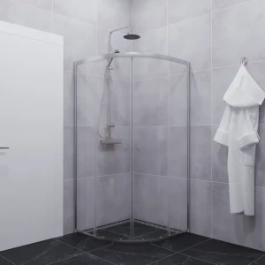 ТРИТОН Delight - душевой уголок 90×90 см с хромированным профилем 89436762