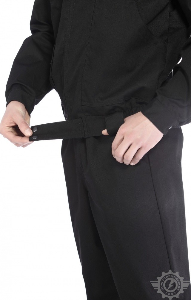 61513 Костюм "Страйк" летний черный  Одежда для охранных структур  размер 44-46/158-164 Спецодежда  - Вид №11