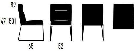 KFF Кресло-санки с обивкой D-light sun-id-1379197 - Вид №3