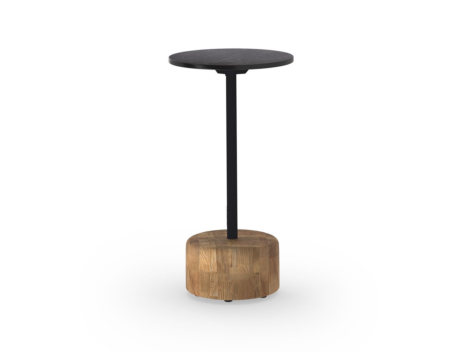 Круглый стол с верхней частью HPL и тиковым или каменным основанием MAMAGREEN Glyph ARCH-00149513