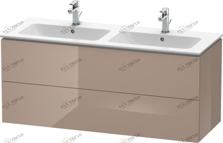 LC625808686 L-Cube Тумбочка подвесная Капучино глянцевый лак Duravit