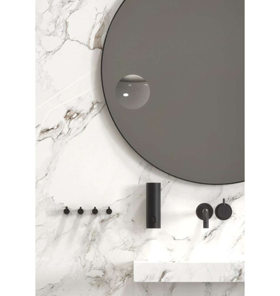 FROST Зеркало Ø60cm » черное Алюминий Черный U4140-B  - Вид №1
