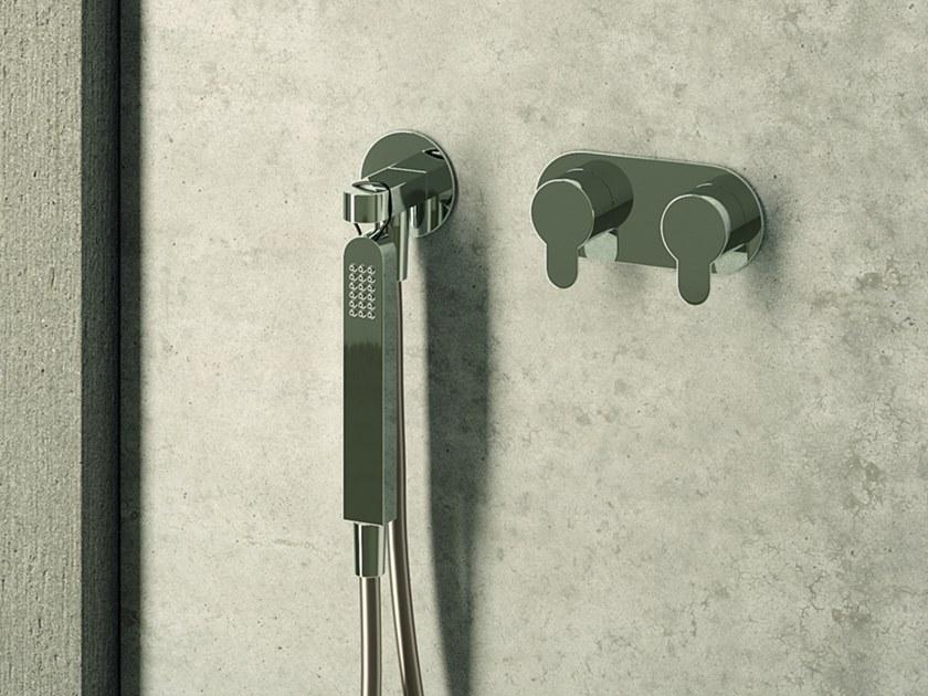 Water Evolution Смеситель для ванны / душа из хромированной латуни Clip sun-id-1408899 - Вид №2